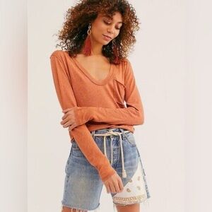Free People - We the Free - Betty Long Sleeve NWOT
